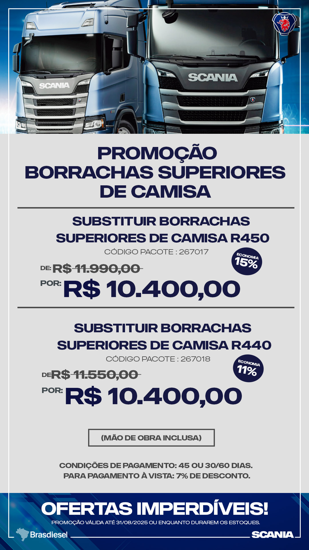 Promoção borrachas superiores de camisa