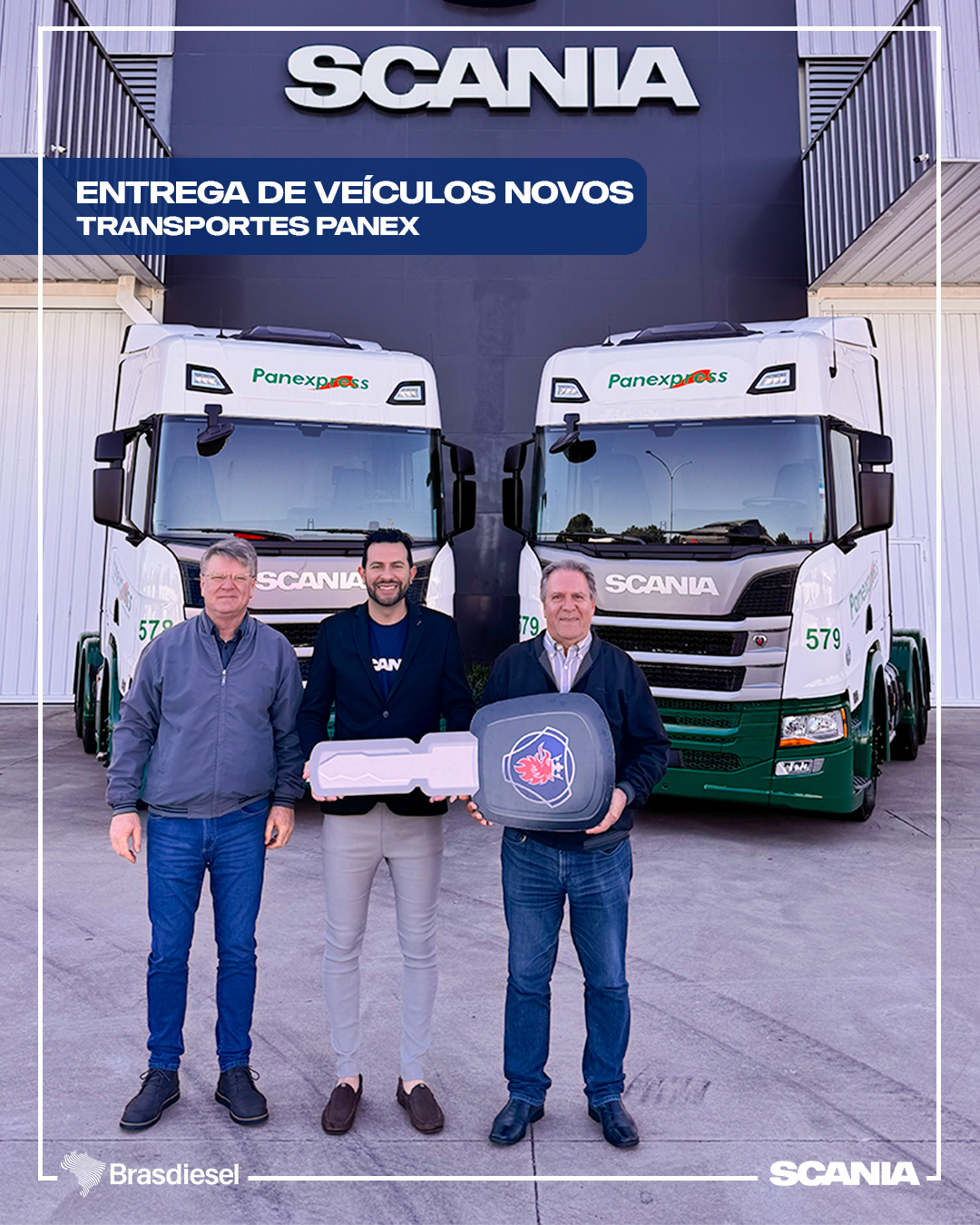 ENTREGA DE VEÍCULOS - TRANSPORTES PANEX   