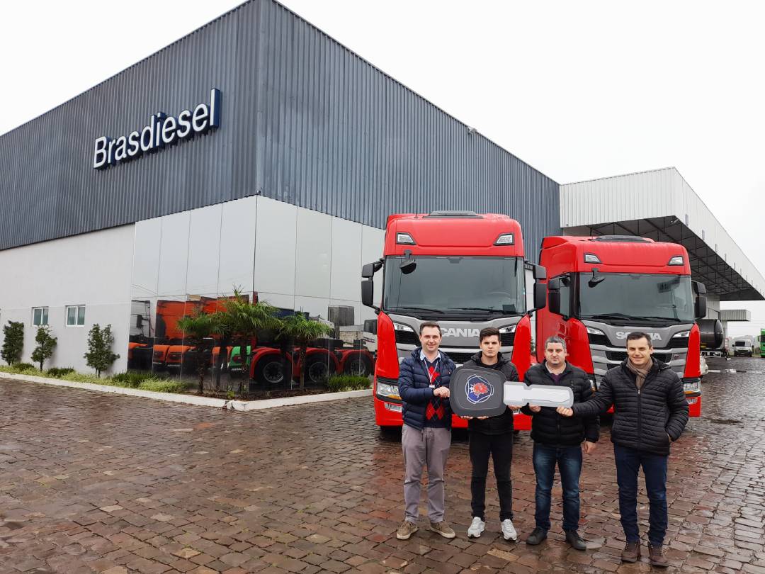 ENTREGA DE VEÍCULO GSP - COMERCIO E TRANSPORTES LTDA