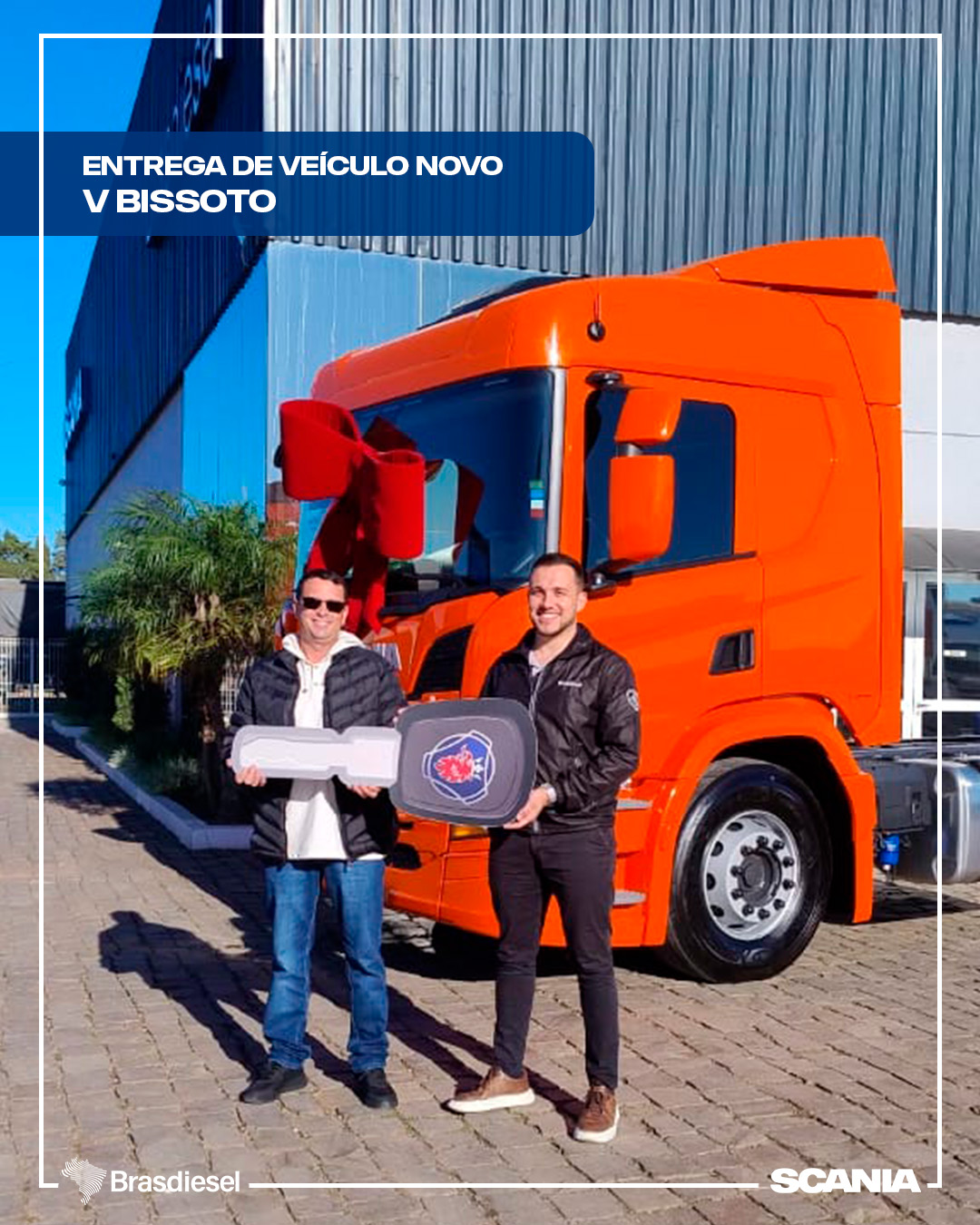 ENTREGA DE VEÍCULO - V BISSOTO 