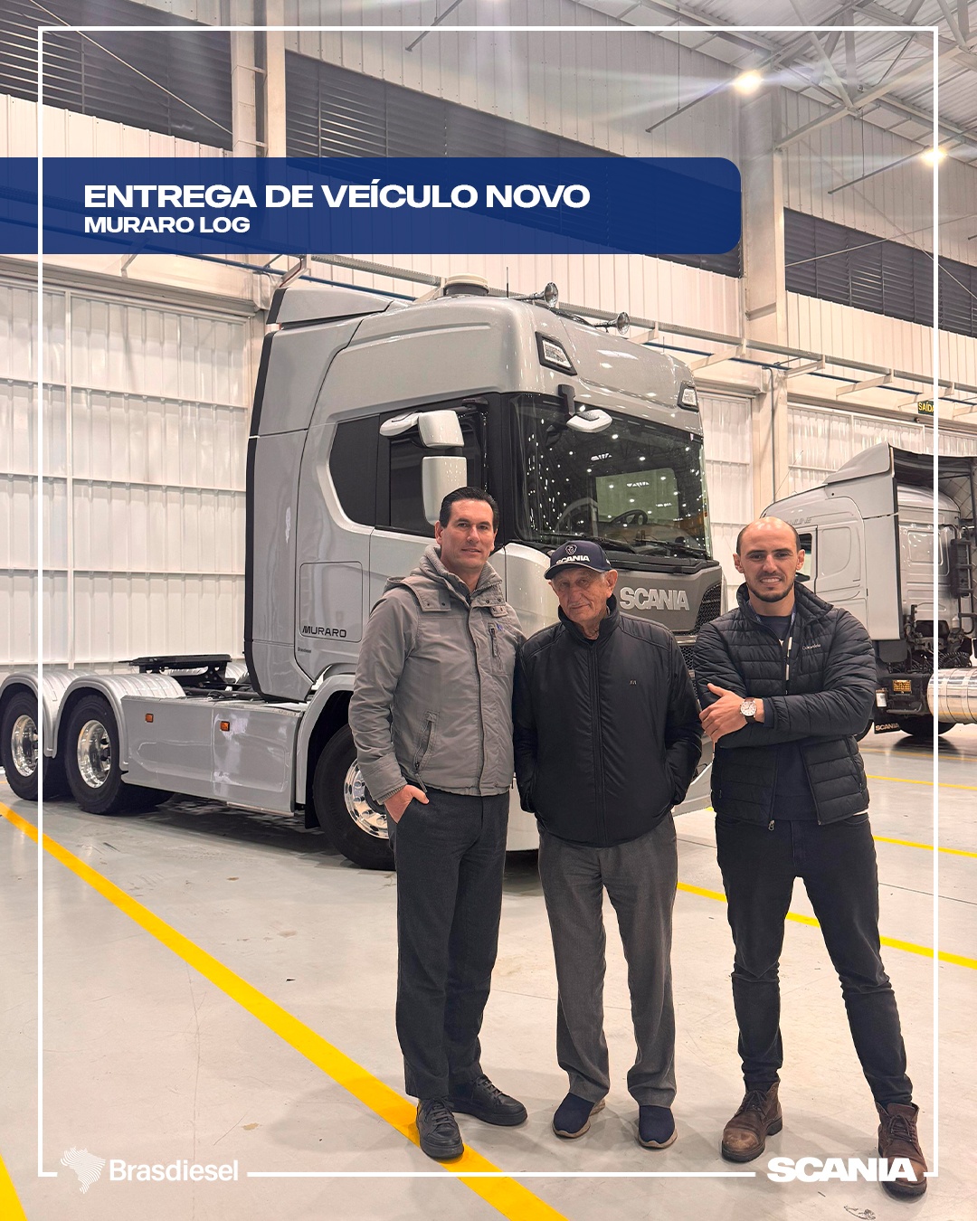entrega de veículo - muraro log