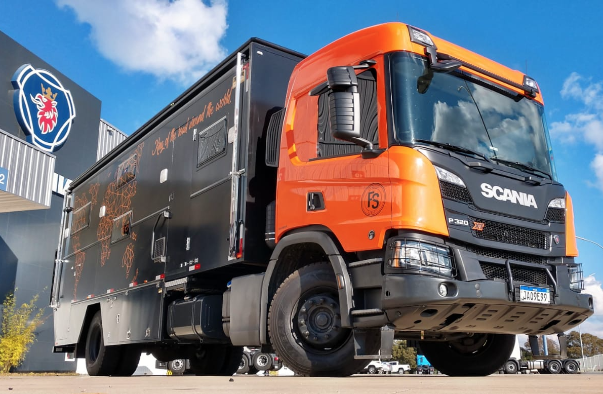 Família Sebben transforma Scania Off-Road XT P320 em um Motorhome de luxo. Confira!