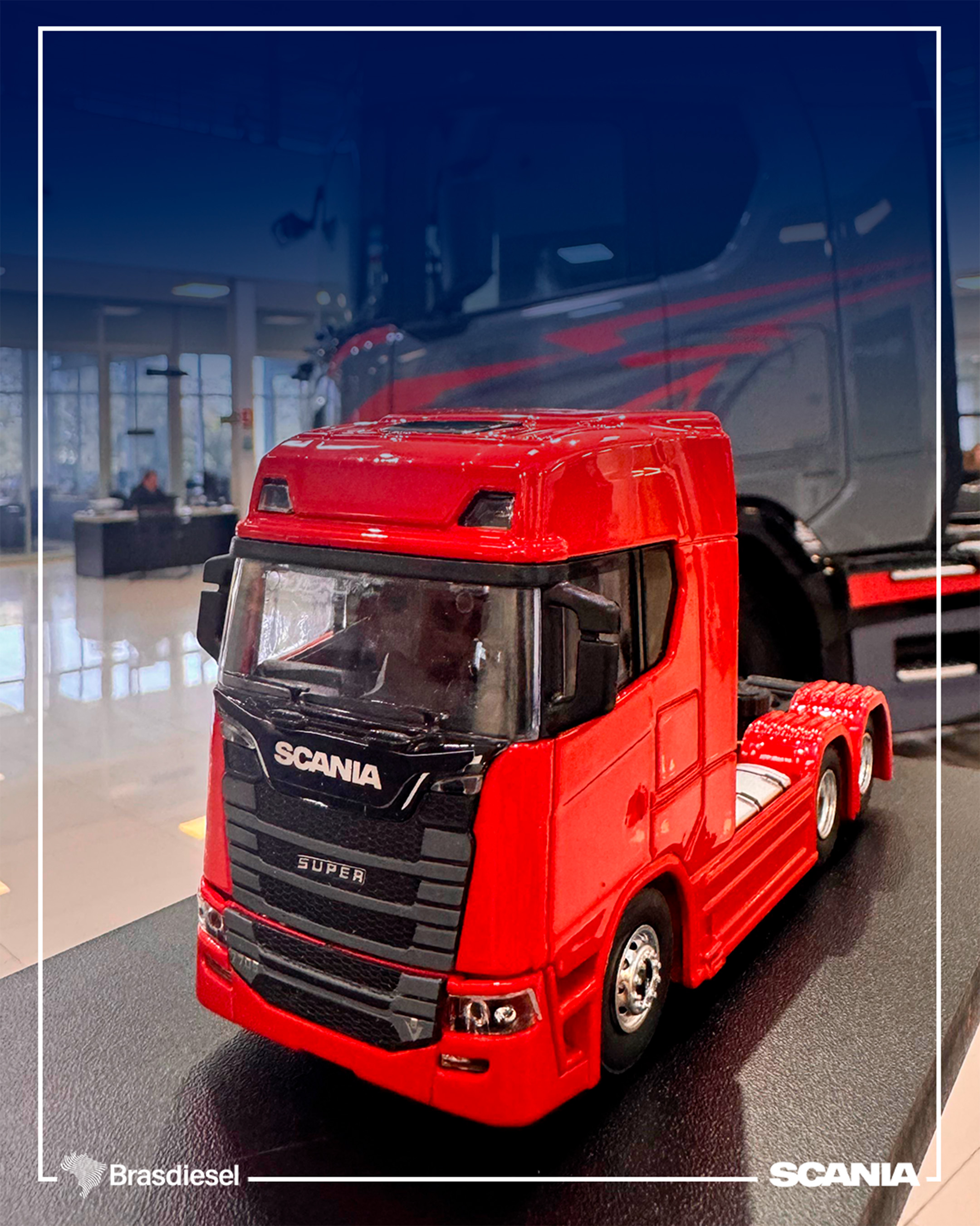 Conheça os ganhadores das Miniaturas Scania sorteadas pela Brasdiesel!